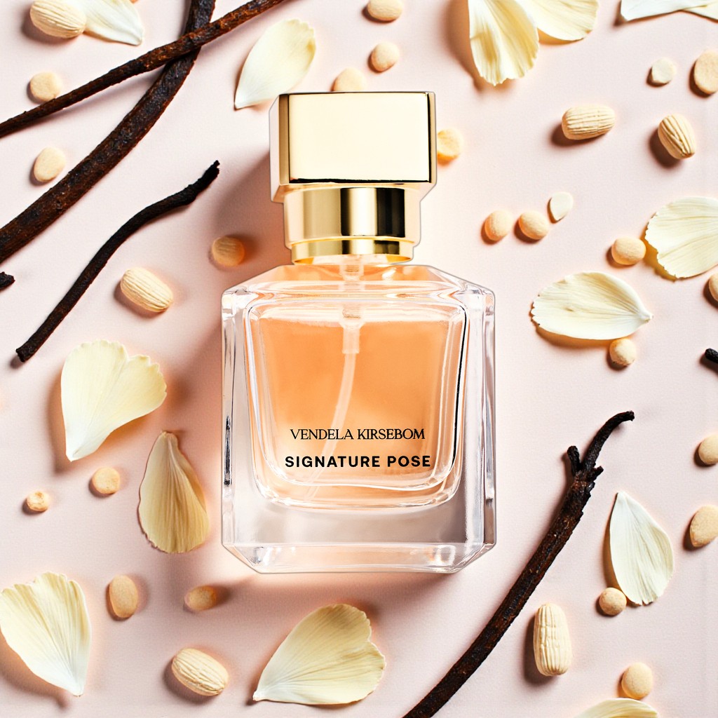 Vendela Kirsebom signature pose med ingredienser