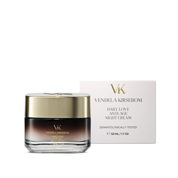 Vendela Kirsebom Daily Love Anti-age Night Cream in 50ml with package