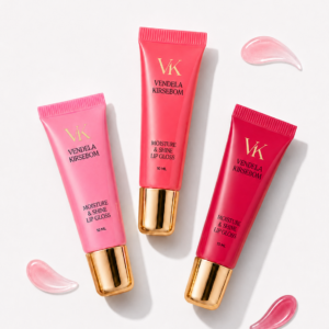 Vendela Kirsebom Moisture & Shine Lipgloss candy pink - Bilde 3