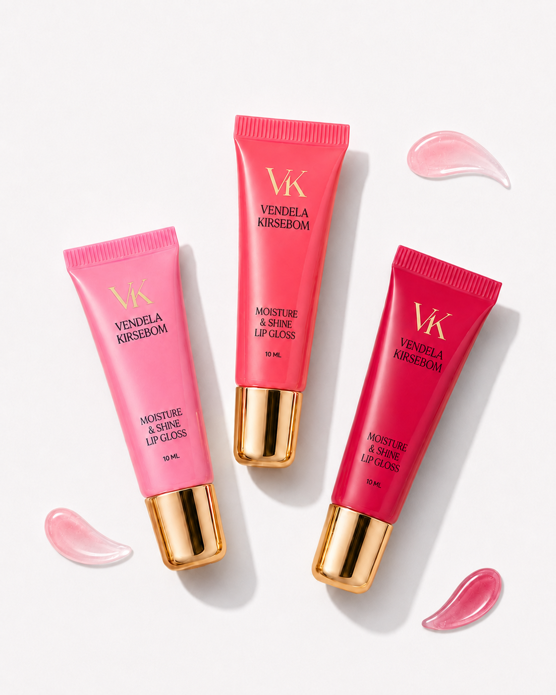 Vendela Kirsebom Moisture & Shine Lipgloss candy pink - Bilde 3