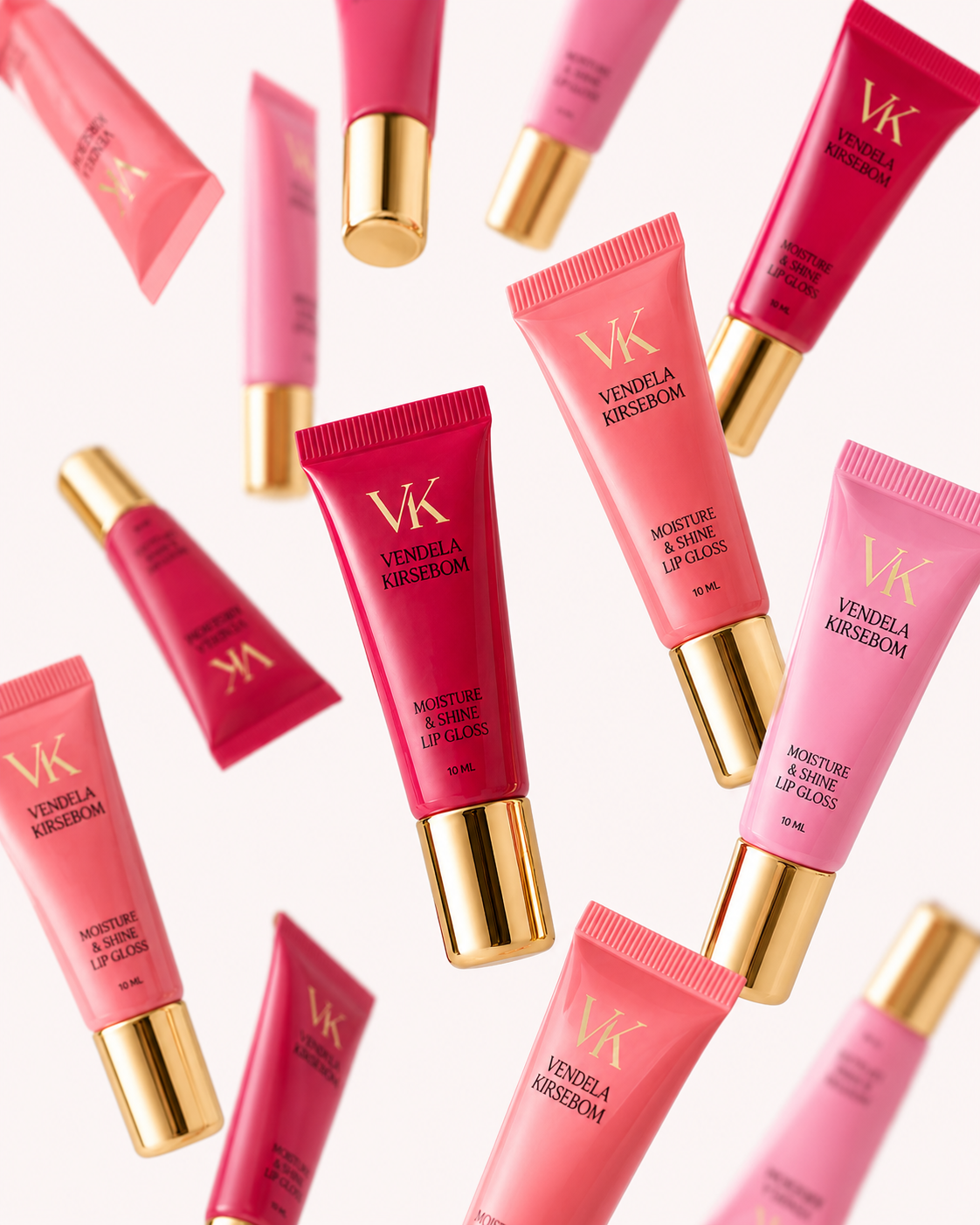 Vendela Kirsebom Moisture & Shine Lipgloss candy pink - Bilde 4