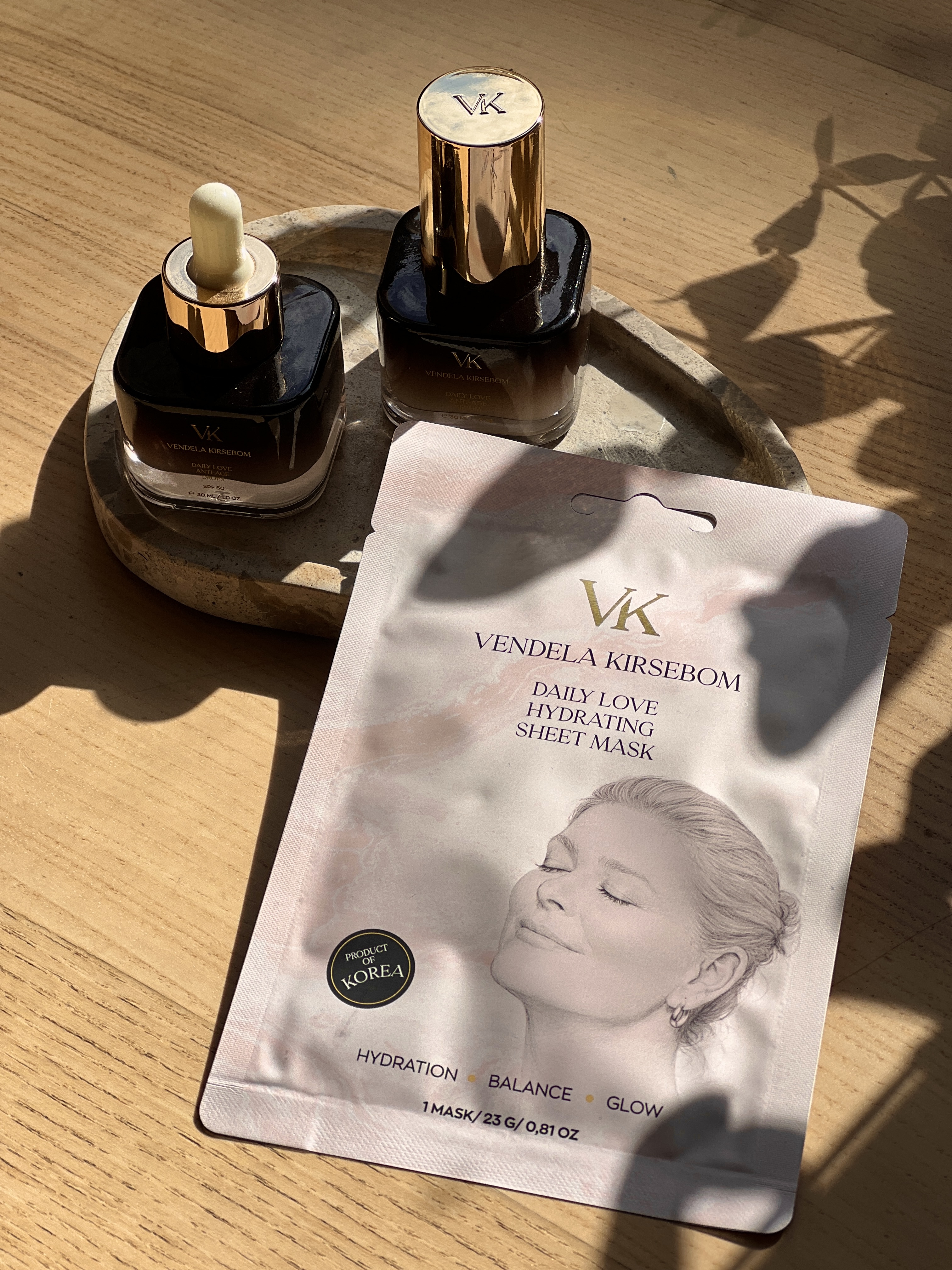 vendela kirsebom sheet masks miljøbilde